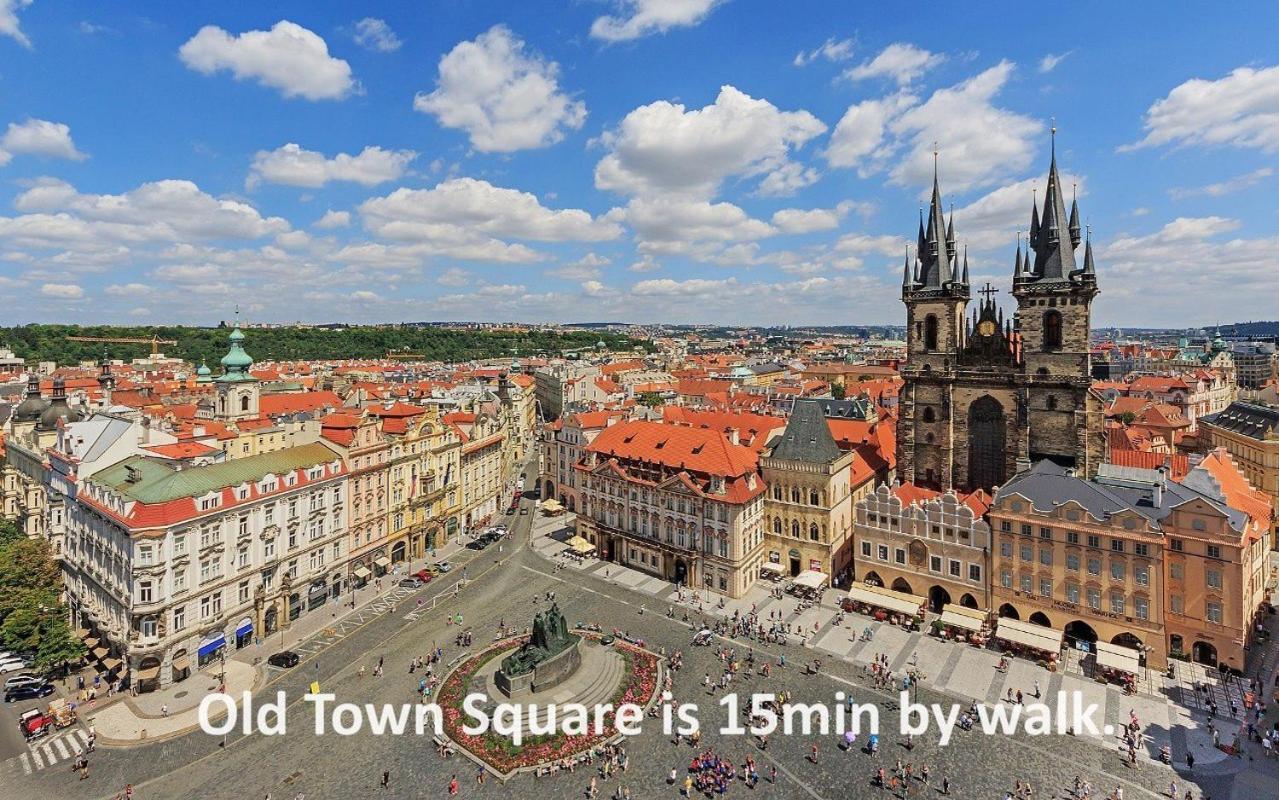 Central Haven Apartments Prag Eksteriør billede